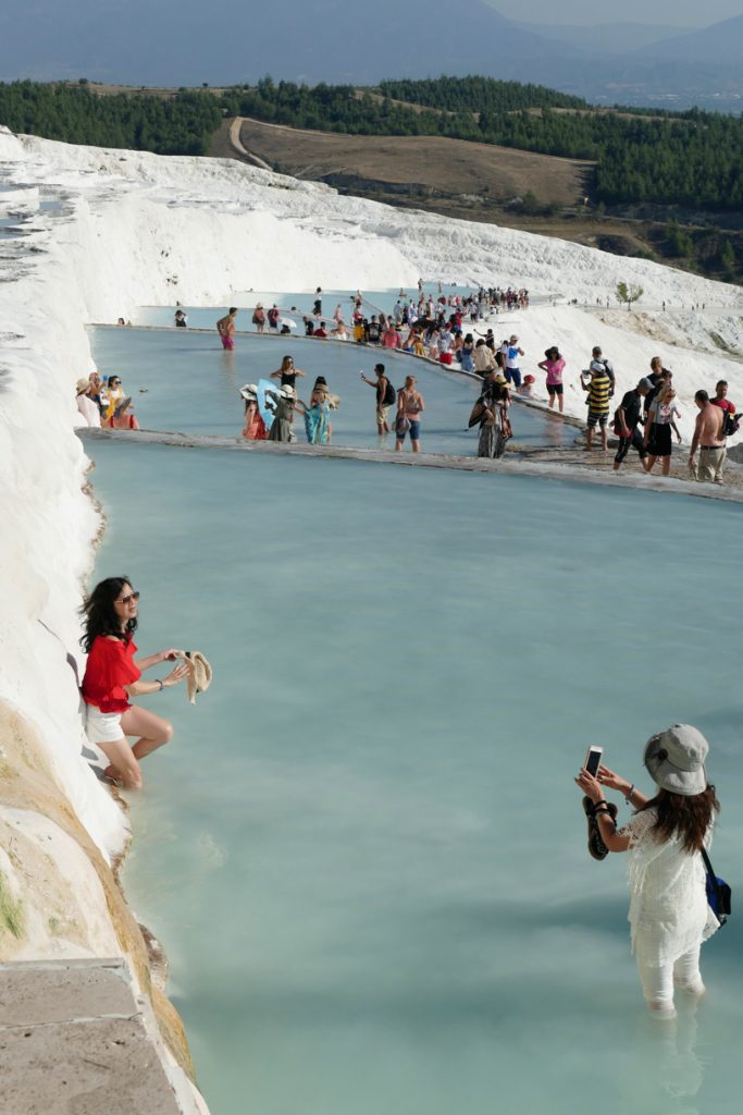 Turkey Visit Travertine Terraces Of Pamukkale Hierapolis