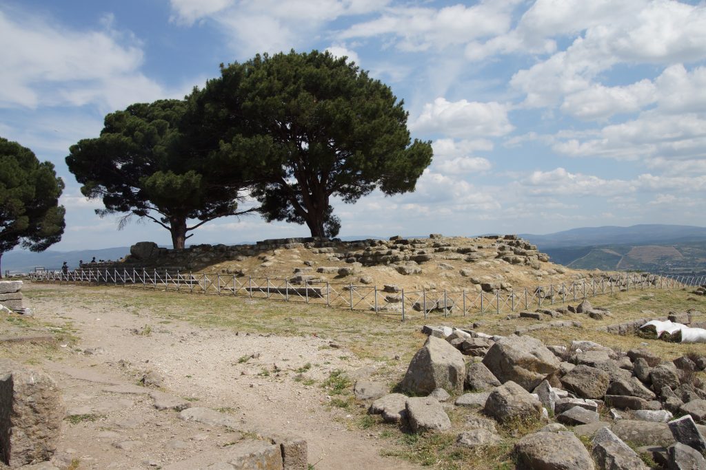Site of the Temple of Zeus at  Pergamum