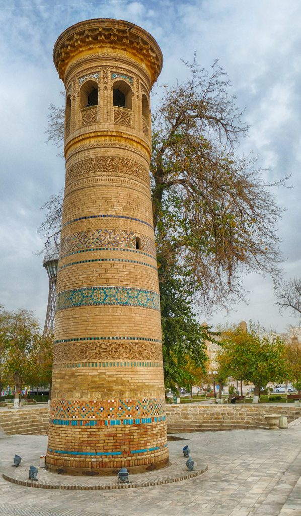 Minaret, Khiva, Uzbekistan